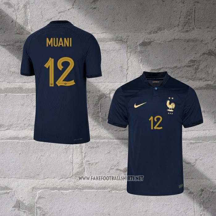 France Player Muani Home Shirt 2022